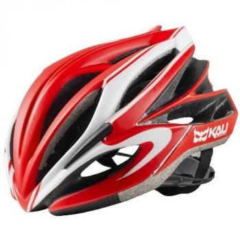 Kali Rennrad Loka Road - Casco para bicicleta de carretera, color rojo, talla M