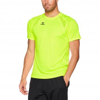 Erima Performance Short Sleeve T-shirt Neon Yellow S Male