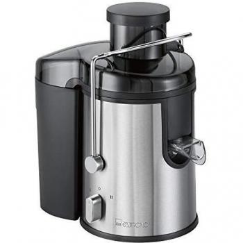 Clatronic AE 3666 - Licuadora para verduras y frutas, 2 velocidades, acero inoxidable, 400 W, color gris