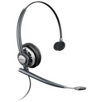 Plantronics EncorePro HW710 Auricular Monoaural Diadema con Micrófono Alámbrico Negro