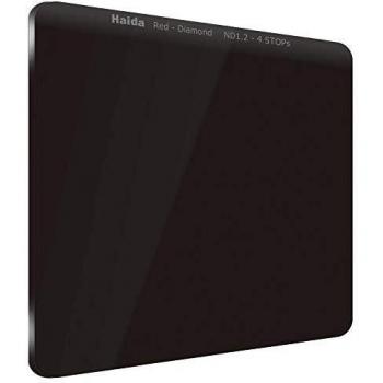 Haida Diamant Rojo Resistente a los Golpes 100mm Nd1.2 - Filtro ND 100 Doble Fuerza de Vidrio Óptico MC 4 Stop ND16 Hd4269