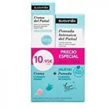 Pack Suavinex pomada intensiva reparadora 75ml + crema pañal 75ml