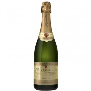 Champagne J.M. Gobillard et Fils Brut Tradition 75cl - Champagne, brut, 75 cl, elaborado por la casa J.M. Gobillard et Fils, caracterizado por su frescura y elegancia, con notas de