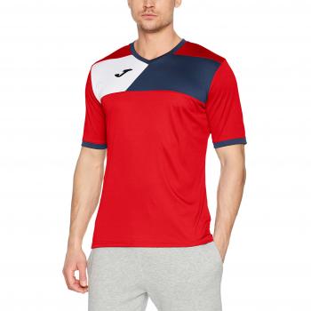 Joma Crew II Camiseta de Juego Manga Corta, Hombre, Multicolor