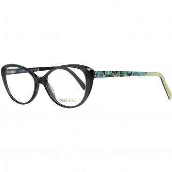 Emilio Pucci EP5031 52020 Women's Stylish Multicolor Oval Plastic Optical Frames, One Size