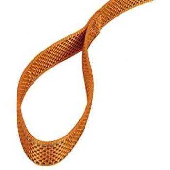 Correa Reflectante para Perros Naranja Modelo Reina 1,5 x 120 cm - Alta Visibilidad Talla S/L