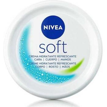 Nivea Soft Intensive Moisturizing Cream 200 ml for Face, Hands, and Body