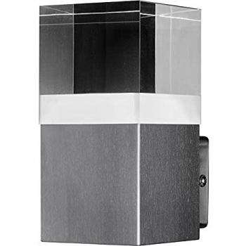 Luz de pared LEDVANCE Endura Style Crystal 4.5W Acero Inoxidable IP44 3000K