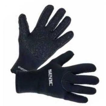Seac 3,5mm Guantes, Unisex Adulto, Negro, L
