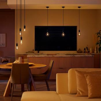 Philips Hue White E27 7W filamento ST72 550lm