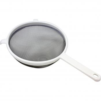 Fackelmann Colador 20Cm, Polipropileno, Inoxidable y Blanco, 20 cm