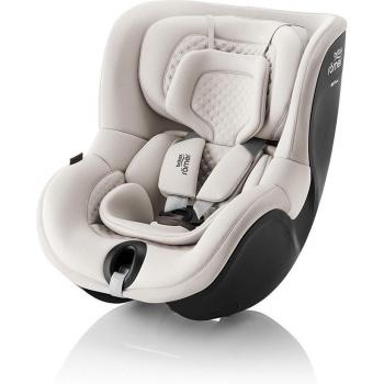 Britax Römer Dualfix 5Z Soft Taupe - Silla de coche giratoria con sistema de seguridad avanzado