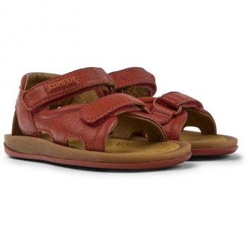Sandalias Camper Bicho para Primeros Pasos - Rojo, Talla 24, Cuero Liso