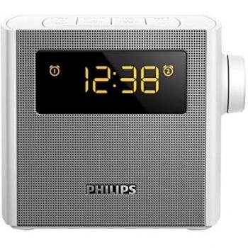 Philips AJ4300W/12 Reloj Digital Plata - Radio