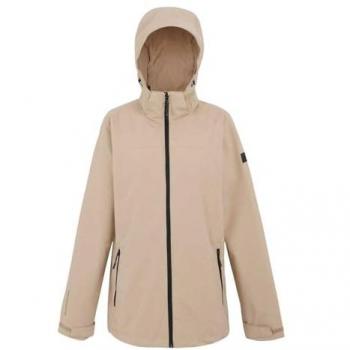 Regatta Coriver Women's Waterproof Hooded Jacket Beige 46