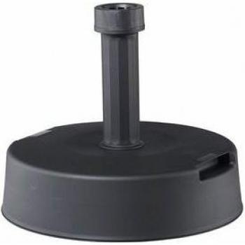 Base de parasol 25kg para postes de Ø21-54 mm antracita Ø40 cm