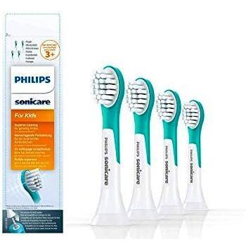 Philips Sonicare Original brush for kids HX6034 / 33, gentle cleaning of children's teeth, from 3 years, 4 pieces