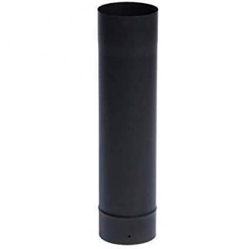 Tubo rígido de 0,5m de esmalte negro mate, D.153