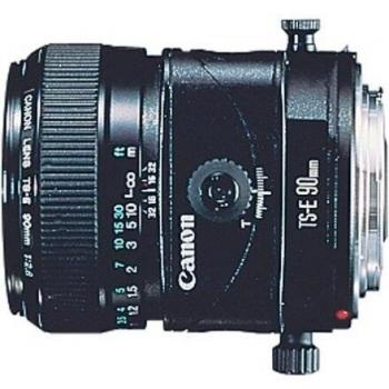 Canon TS-E 90mm f/2.8 Tilt Shift Lens for Canon SLR Cameras, Black - 2544A003