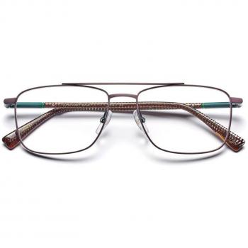 Etnia Barcelona Lone Star BRGR Armazones y Lentes Recetados para Hombre Marrones