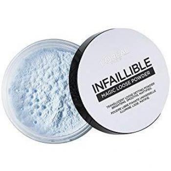 Polvo Matificante Infaillible Magic Loose Powder de L'Oreal Paris para Matificar y Sellar Tu Maquillaje