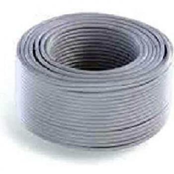 Cable Coaxial Digital Satelital 100mt H-366A PVC Blanco Micro Tek