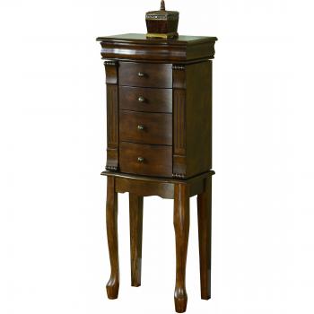 Powell louis philippe walnut jewelry armoire