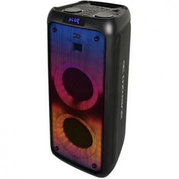 Avenzo AV-SP3203B Altavoz Bluetooth Portátil con Luces LED, 250W, Batería de 5400mAh, Color Negro
