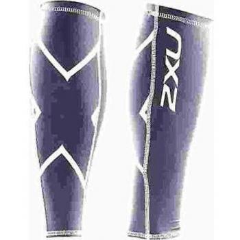 2XU Calf Guard - Ropa de protección, tamaño S, color blanco