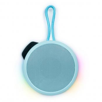 Altavoz Bluetooth portátil Bigben Interactive 15W LED PARTYBTIPNANOWHG con sonido potente, luces LED integradas, conectividad TWS para emparejamiento estéreo, diseño compacto y ligero ideal para fiestas