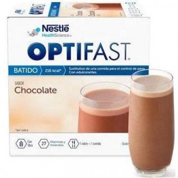 Optifast Batido de Chocolate 12 Sobres - Suplemento para Perder Peso y Controlar la Alimentación