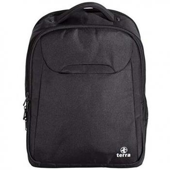 Mochila para Notebook TERRA PRO812 hasta 17,3 con múltiples compartimentos y correas ajustables - Color Negro