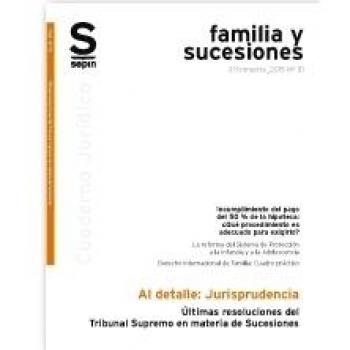 Ãltima jurisprudencia del Tribunal Supremo en materia de Sucesiones