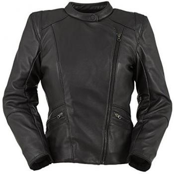 6147-1 - Furygan Sandy Ladies Leather Motorcycle Jacket L Black