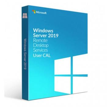 Microsoft Windows Server 2019 Remote Desktop Services User Client Access License (RDS USER CAL) - 50 User License Key