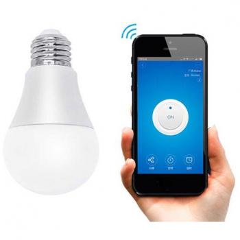 Bombilla WiFi Inteligente Regulable E27 7W 600 Lúmenes A+ Blanca