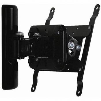 B-Tech - Pantalla B-Tech BT7517 plana Soporte de pared con inclinación y giro en Piano Negro