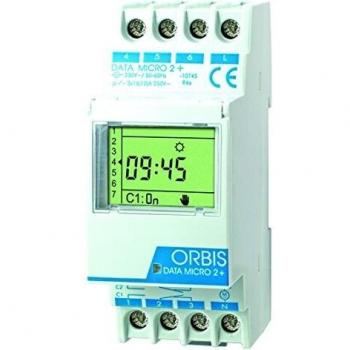 Orbis Data Micro-2 plus 230 V interruptor horario digital de distribuidor, OB171912N
