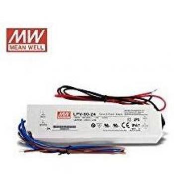 Meanwell | LPV-60-36 IP67 Transformador Entrada 90-264VAC Salida 36VDC 1,67A 60W Aislamiento 3000VAC