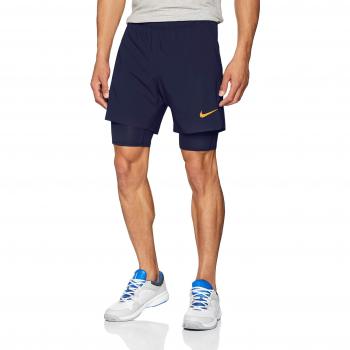 Nike Flex Ace Pro7 Zoll Pantalones Cortos, Hombre, Blackened Blue, Large