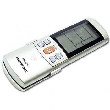 Metronic 495345 - Mando a distancia universal para aire acondicionado, búsqueda automática o por modelo, pantalla retroiluminada