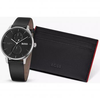 Reloj Hugo Boss Hombre Analogico Cuarzo con Correa de Cuero 1570163