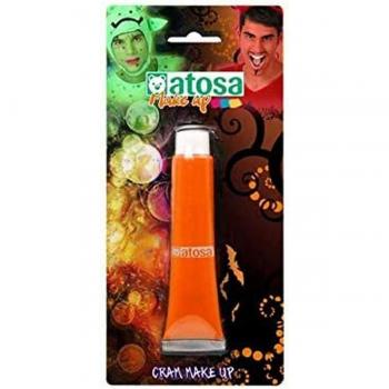 Pintura Corporal Cram - Crema Maquillaje Naranja - Halloween