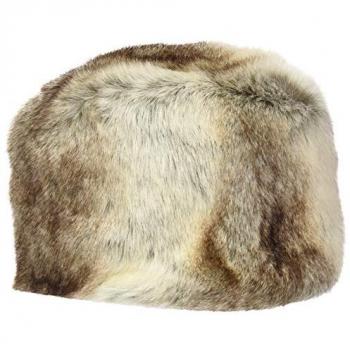 Barts Josh Women's Soft Faux Fur Beanie Hat - Heather Brown - One Size
