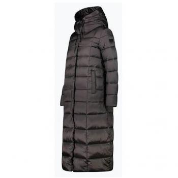 CMP Women's Regular Fit Down Jacket with Fixed Hood - Gray