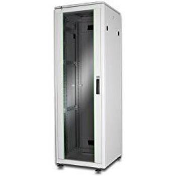 Armario Rack de Red Digitus 36U, 600x600 mm, Color Gris (RAL 7035), Capacidad 800 kg