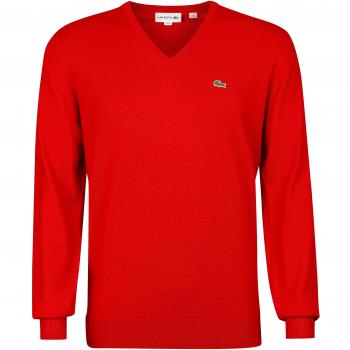 JERSEY LACOSTE AH3015-240 ROJO 7 Rojo