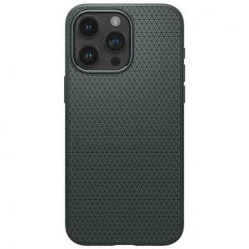 Funda Spigen Liquid Air para iPhone 15 Pro 6.1 Verde Abyss