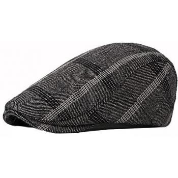 JAOAJ Boina Plana Hombre,Gatsby Irlandesa Gorra,Cabbie Newsboy Hat Flat Cap, Gorra Inglesa Hombre, Fit