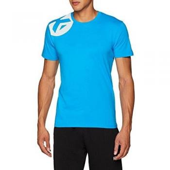 Kempa Core 2.0 T-Shirt Camiseta De Entrenamiento De Balonmano, Hombre, Kempa Azul, M